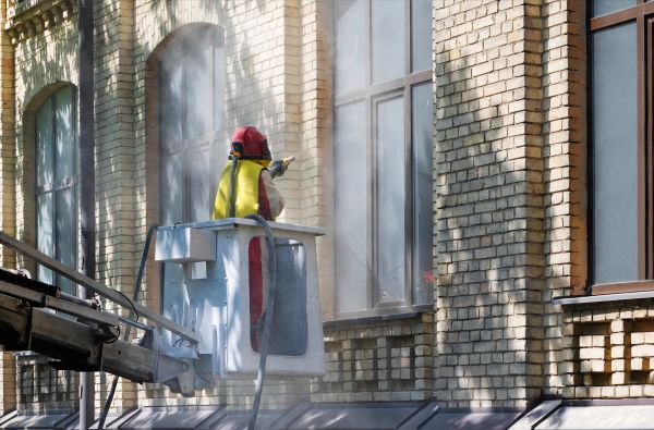 Brick Facade Cleaning in Kenner