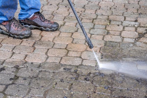 Stone Patio Cleaning in Kenner